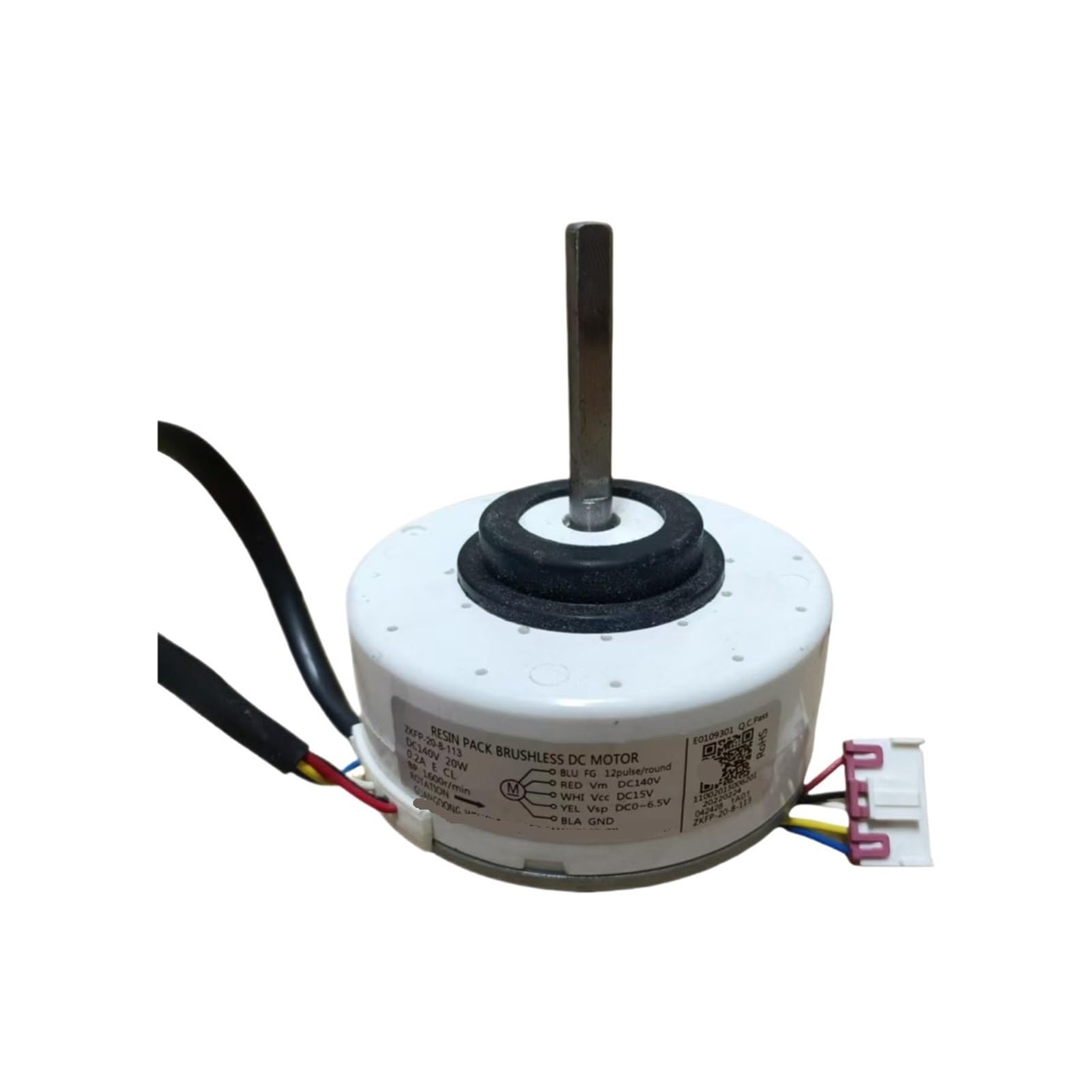 WUPLKCUIJ For Air Conditioner ZKFP-20-8-113 DC140V 20W 1600r/min Indoor Unit DC Fan Motor Conditioning Parts