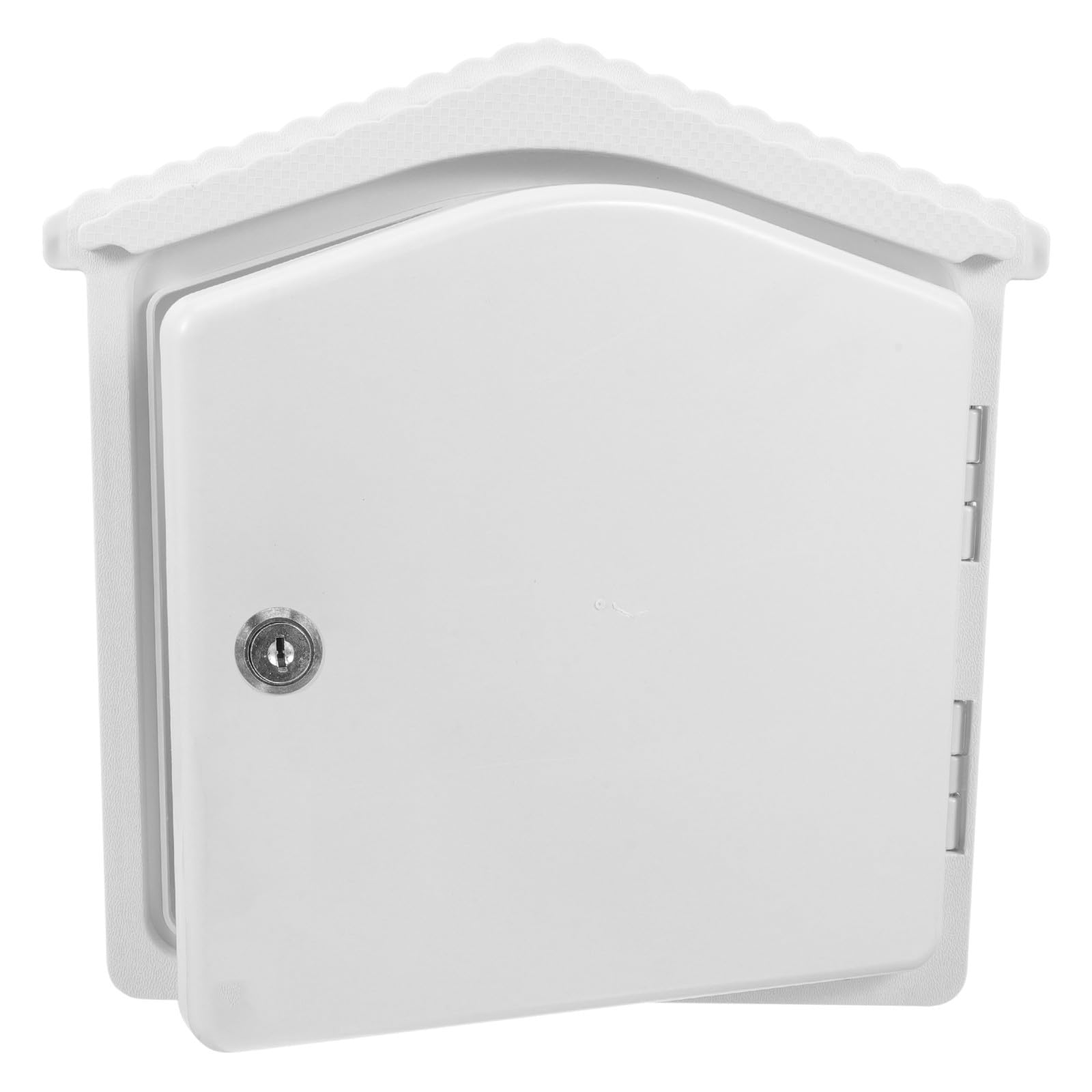 Boîte plastique de rangement extérieure sécurisée pour bouteilles de lait