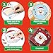 JOYIN 24 Pcs Christmas Make-a-face Stickers, Make Your Own Characters Mix and Match Sticker Sheets with Christmas Elf, Santa Santa, Snowman, Penguin, and Polar Bear Kids Party Favor Supplies Craft