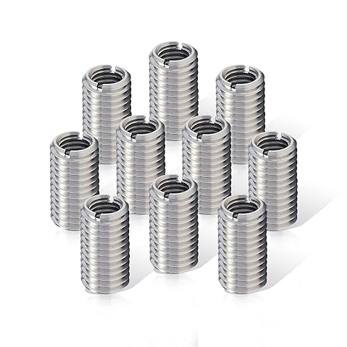 Inserti Filettati M8 Su M6 In Acciaio Inox - 6 Pezzi, Filettatura Interna M6 X1, Esterna M8 X1,25 - Foto 5