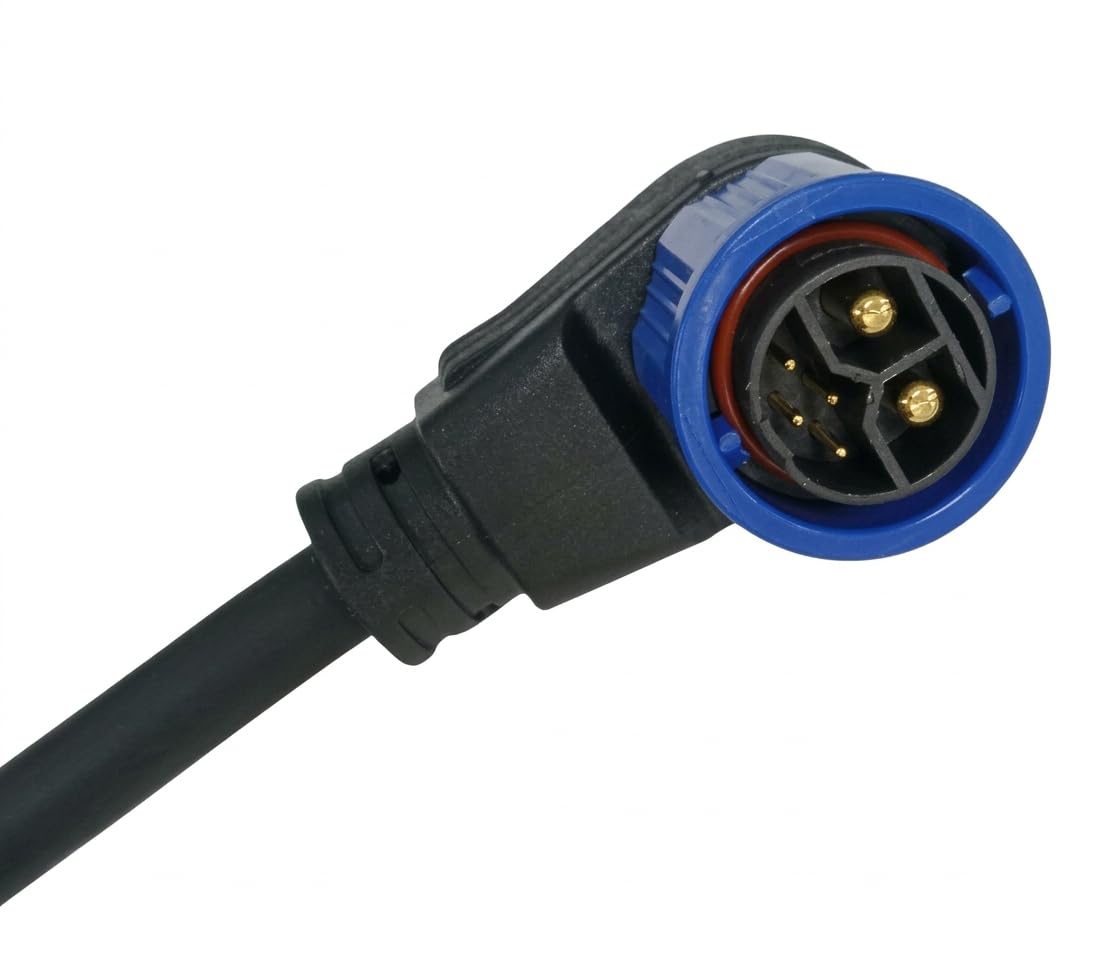 AMPR 2+4 Male 6 Wire CAN Cable L-500MM | Industrial Waterproof Connector Cable | High Performance EV/BMS Communication Connector-picture-21