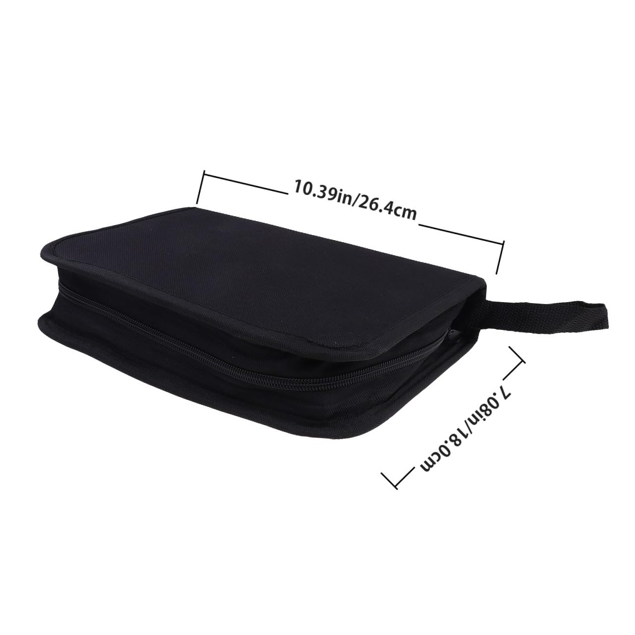 Kit D'outils D'installation Réseau en Pp et Métal 12-en-1 Portable Noir Paquet de Rangement pour Améliorer L'efficacité du Travail