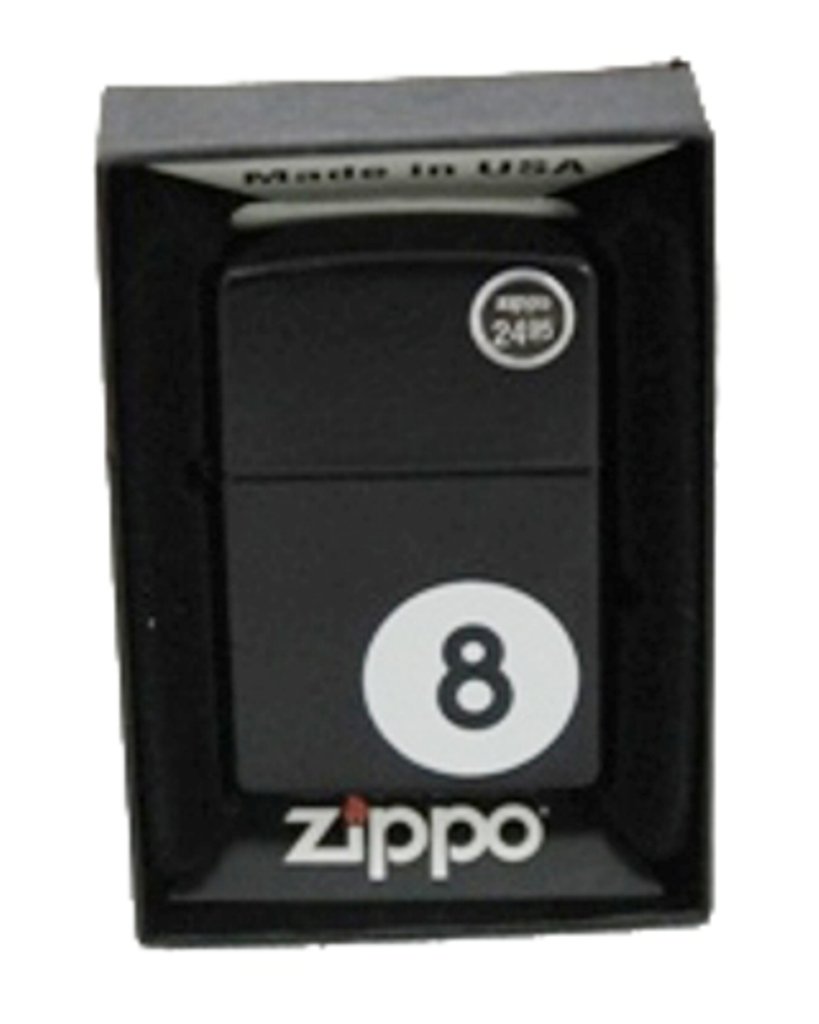 Zippo 8 Ball Finish