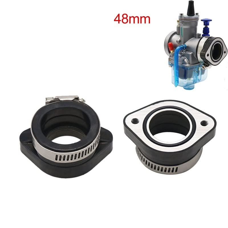 Rubber Motorcycle Carburetor Intake Manifold Flange Adapter
