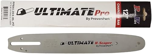 Miniatura 2 de proven part Barra guía de motosierra de 12 pulgadas para montaje PO A041 tipo HL .043 3/8 pulgadas LP 45DL se adapta a 12A4CD3745C