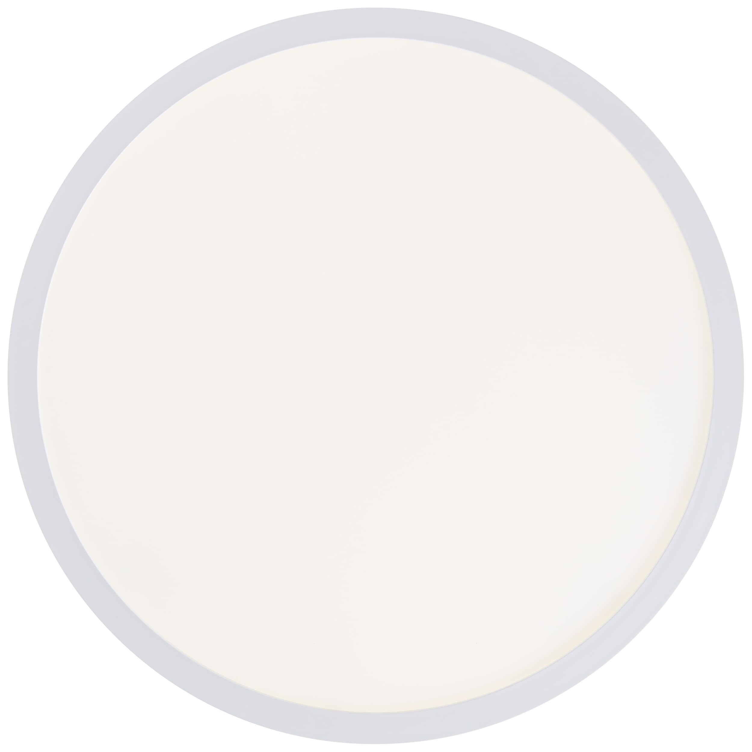 BRE-Light Milton LED Deckenaufbau-Paneel 42cm weiß Kunststoff 24 W LED integriert (3400lm, 4000K)