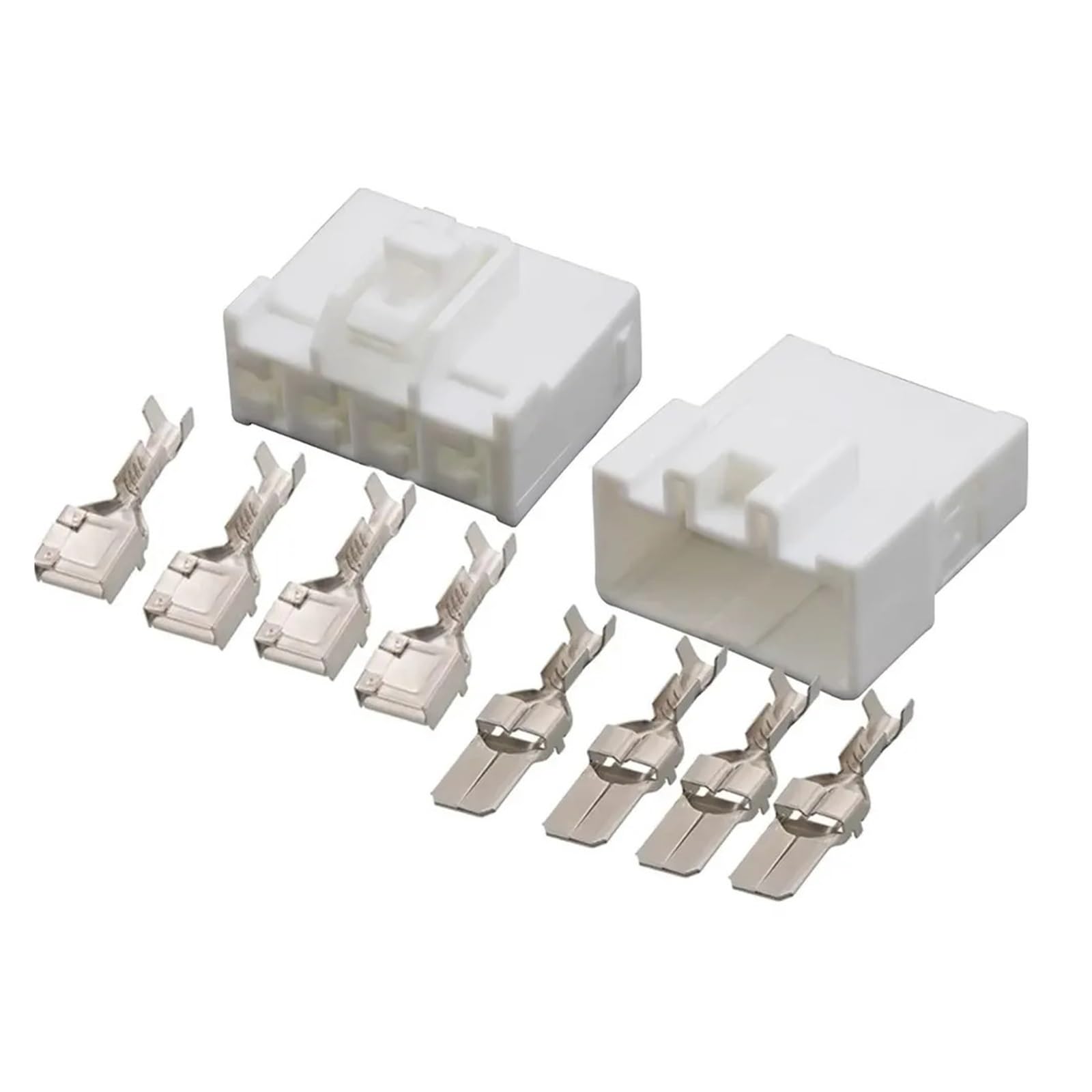1-20Sets MG651926 4 Pin Männlich Weiblich Halter Gehäuse Elektrische Große Starkstrom Stecker Automotive Draht 7283-3040(Female Male,10 Sets)