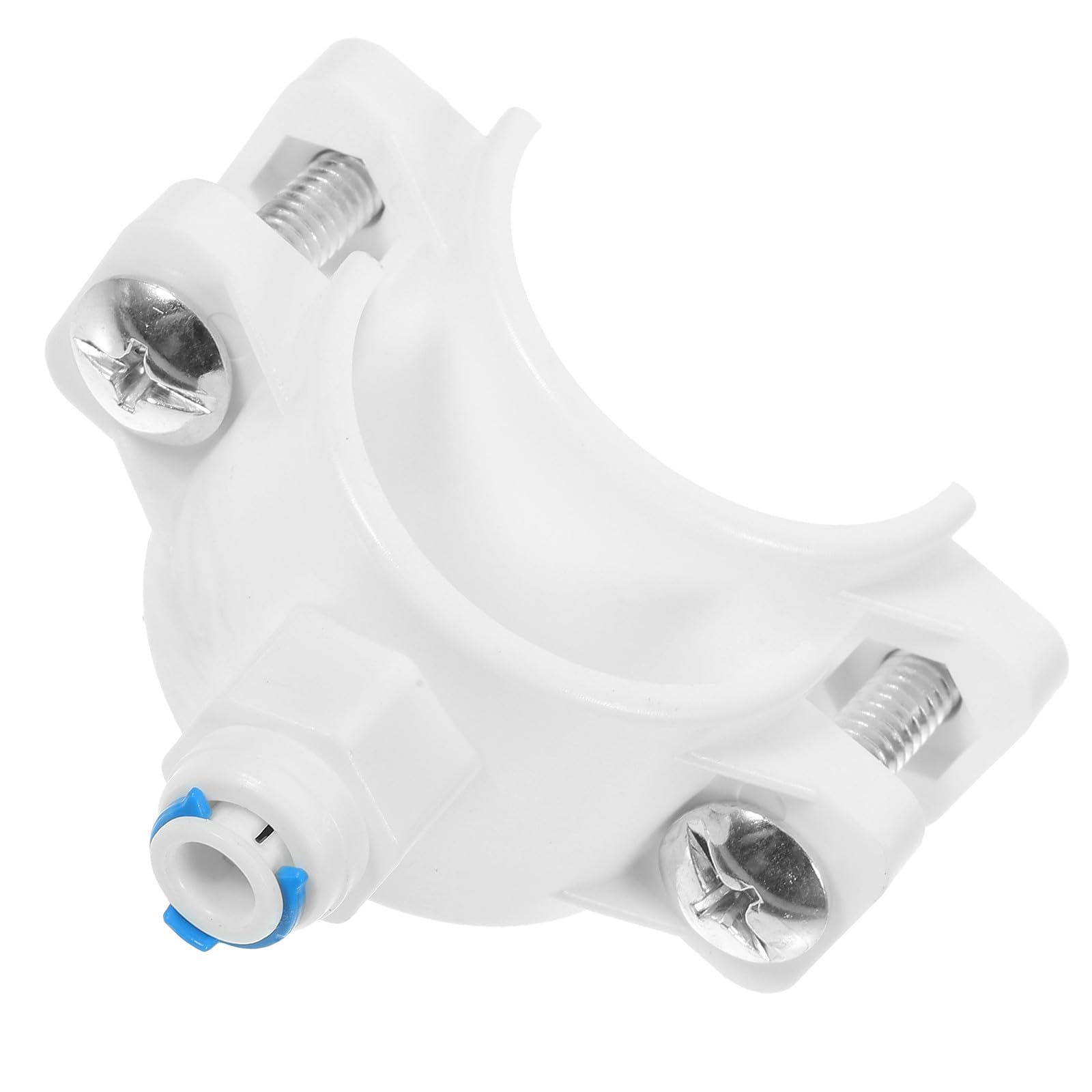 Drain Saddle Clamp 1 4 Inch Plastic Water Filters Valve Pom Material Quick Connect Water Pipe Clamp for