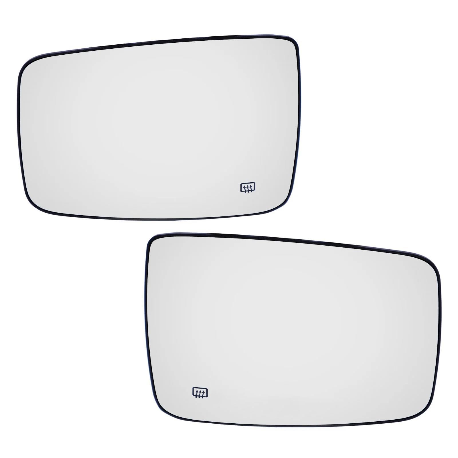 Glace rétroviseur pour Dodge Ram 2009-2019 miroir extérieur chauffant gauche et droite 1 paire - 4