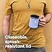 Hydro Flask Coffee Mug – Insulated Stainless Steel, Non Spill, Leak Proof Travel Mug 12 Oz Indigo Blue