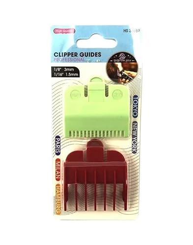 Kit Pentes Profissional Disfarce Maquinas Wahl, hairstar e Kemei 0.5 e 1.5mm