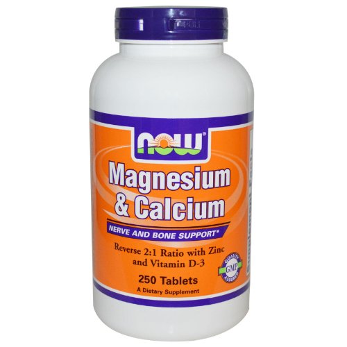 Now Foods - Magnesium & Calcium 2:1 Ratio - 250 Tablets #TOP17