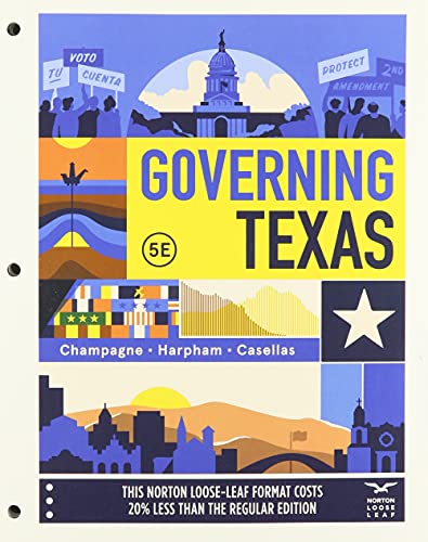 Governing Texas 039353975X Book Cover