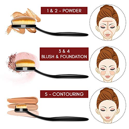 BRONSON PROFESSIONAL | Tools of Titan Brush Set of 10 with Holder - Image 2 thumbnail