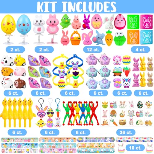 50% Off Adisher 120-Pack Easter Basket Stuffers & Egg Fillers