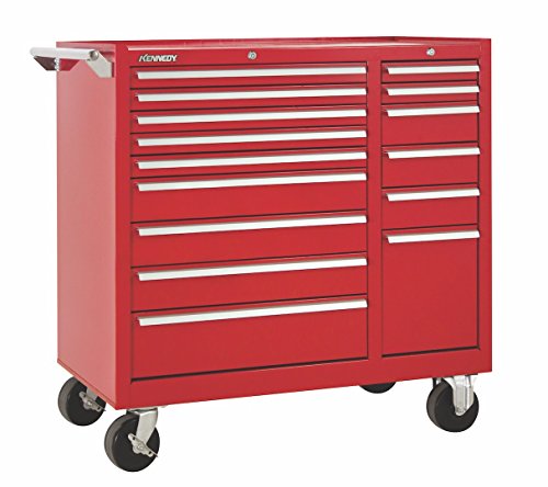 Kennedy Manufacturing 315XR 15-Drawer Rolling Tool Storage/Chest//Box Cabinet/Sliding Drawers, 39