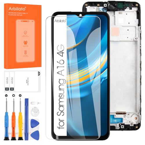 Samsung A16 4G Écran Tactile LCD Incell de Rechange Noir