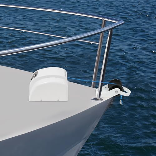 Cabrestante eléctrico para ancla 45 lbs con control remoto miniatura 5