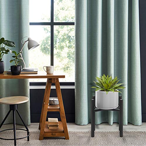 Sorbus Plant Stand Mid Century Style Flower Pot Holder, Planter, Modern Home Décor For Houseplants, Plant & Pot Not Included, Black (12 Inch) #TOP3