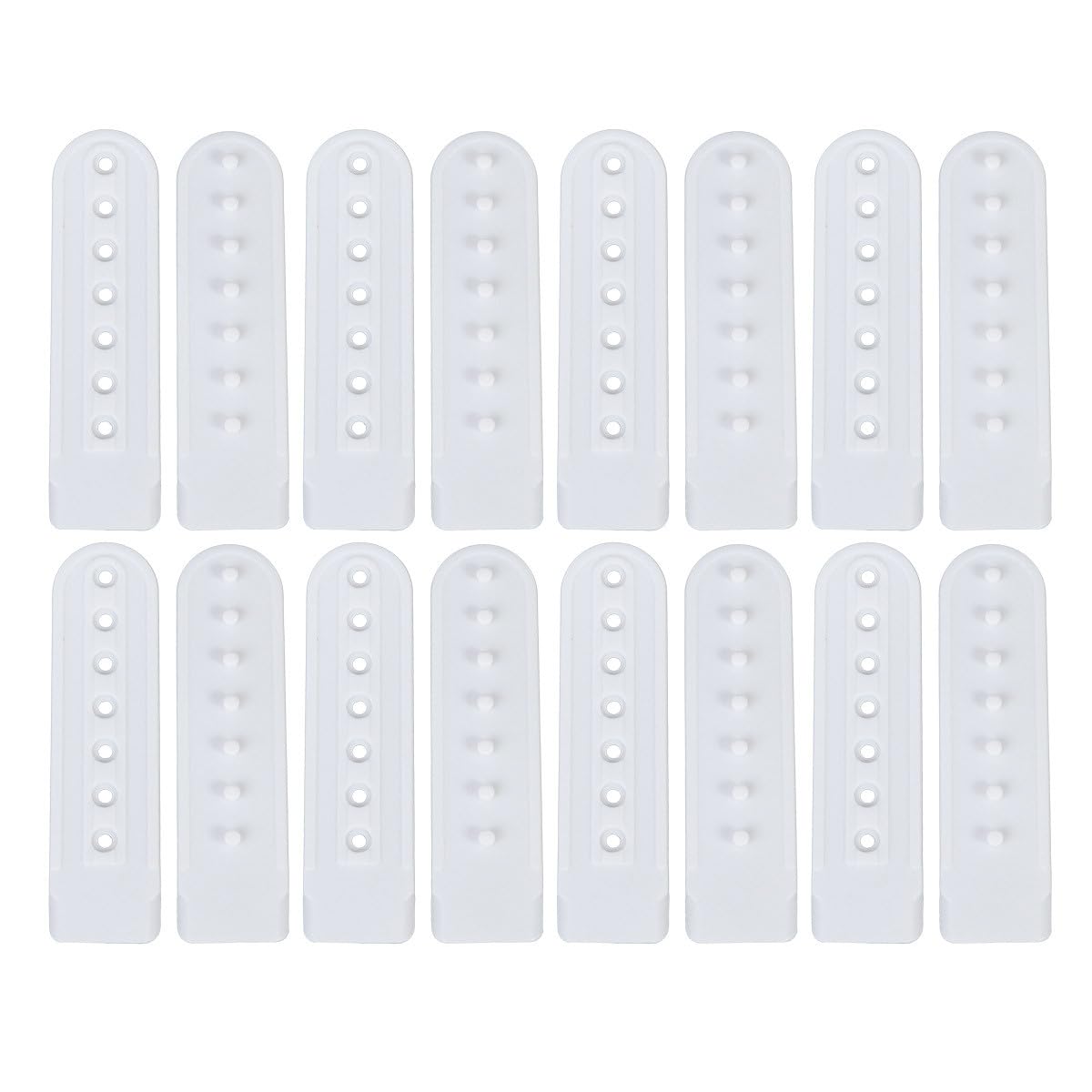 Accessoires Pratiques pour Chapeaux DIY avec cette Boucle Plastique Blanc Réglable
