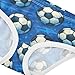 Joisal Cute Soccer Balls Blue Girl Panties Cute Girls Underwear Toddler Cotton Personalized Kids Briefs Undies Size 8 Years
