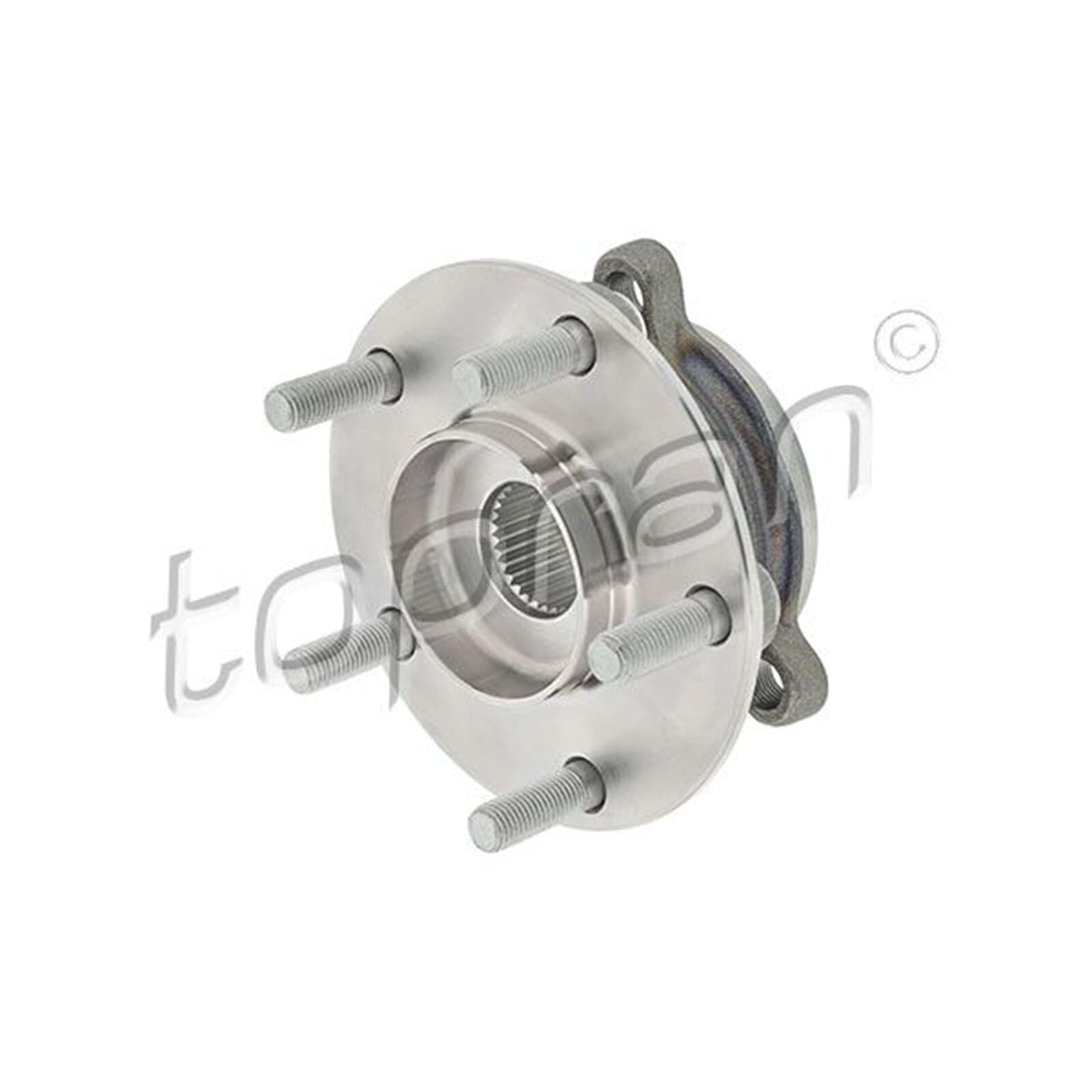 TOPRAN 600 322 Cubo de rueda con anillo sensor magnético incorporado Rodamiento integrado en buje de rueda Delantero, ambos lados