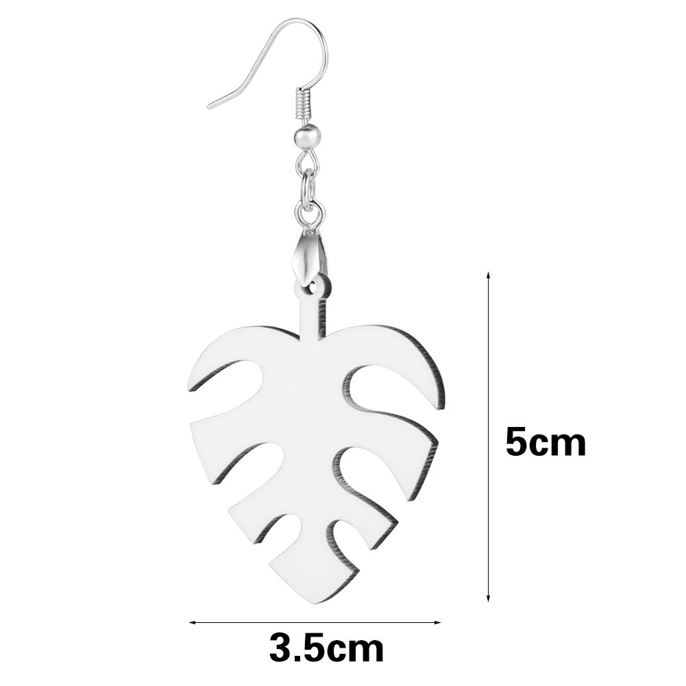 6 Pairs Sublimation Earring Blanks Heat Transfer Wire Hooks Earrings for Jewelry Making DIY Craft