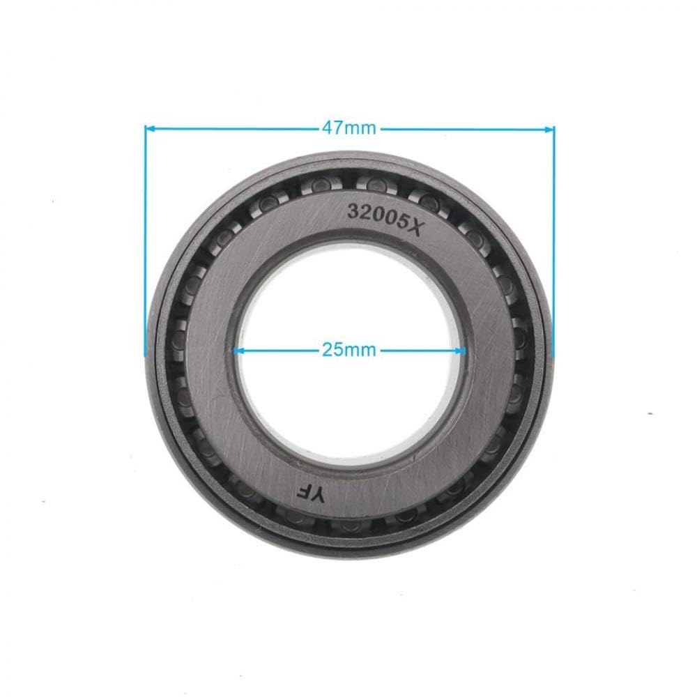 1pcs 47x25mm kompatible Drucklager 32005X Kopfstamm Taper Roller Lenklager