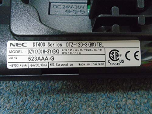 NEC DT430 Teléfono Digital con 12 Botones Negro miniatura 2