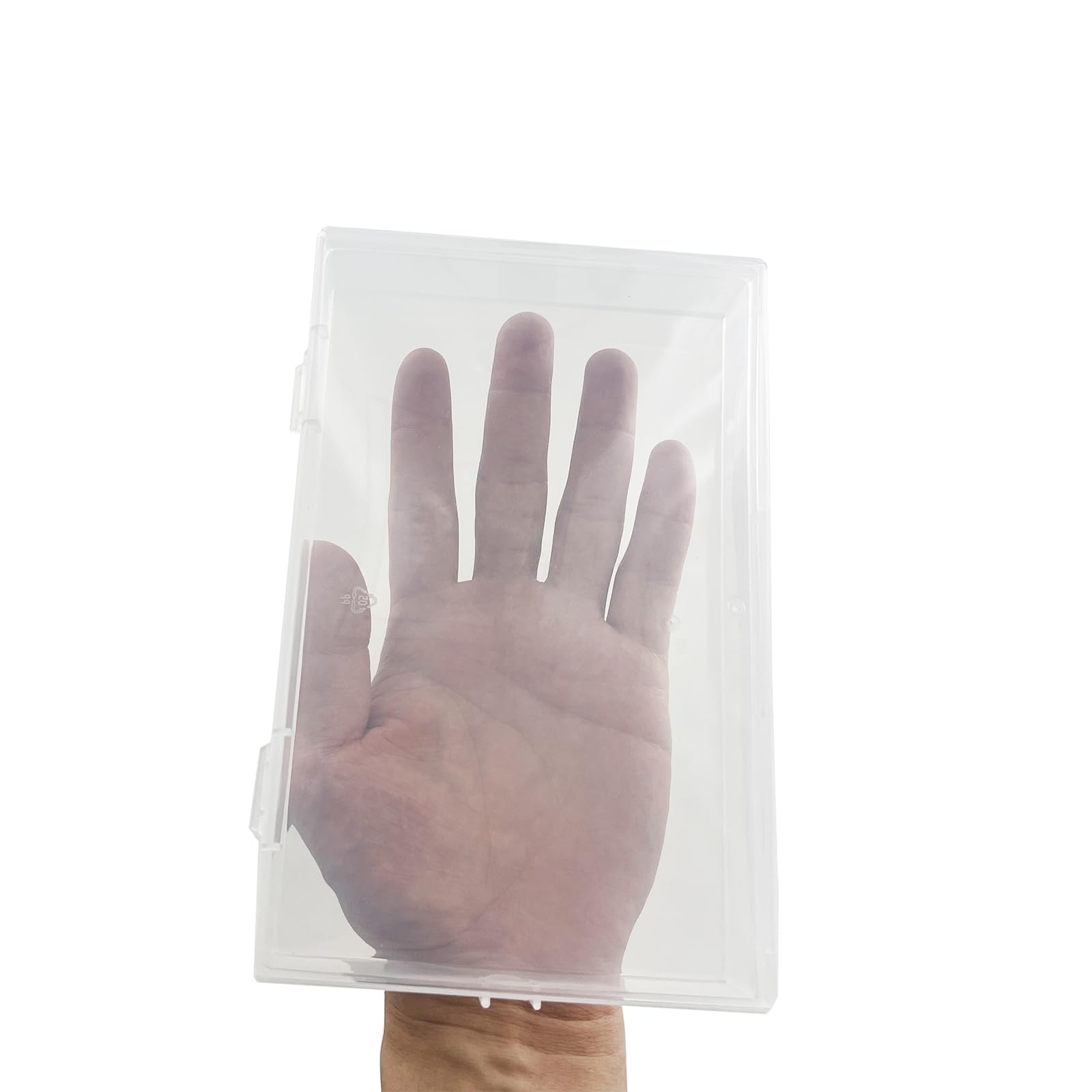 6 Pièces Boîte De Rangement Avec Couvercle,Boîte Transparente