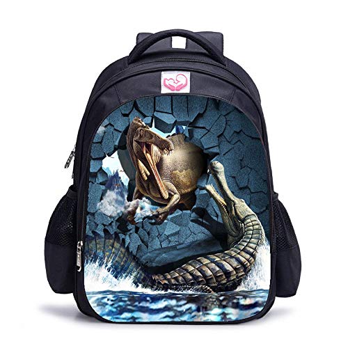 Spot Kinder Cartoon Schultasche 14 15 17 Zoll Kindergarten Dinosaurier Grundschule Schüler Schultasche Rucksack Verteilung-Neuer Dinosaurier 05_klein