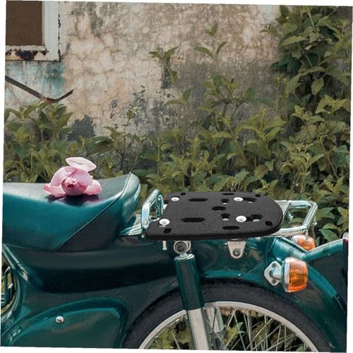 Placa base reforzada de moto para soporte de baúl con tornillos 5