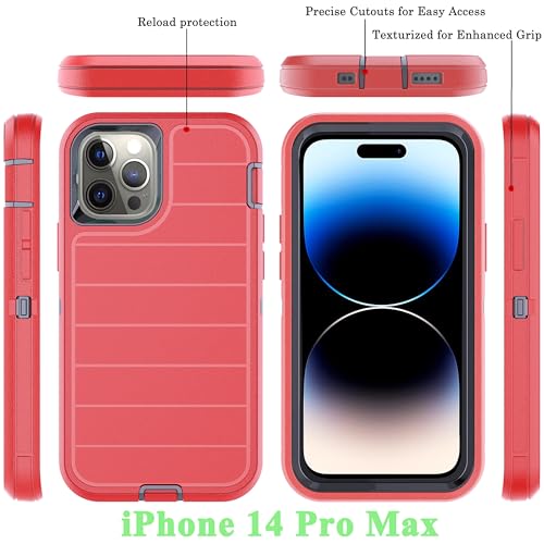 Coque durable iPhone 14 Pro Max antichoc pour le quotidien et les sorties
