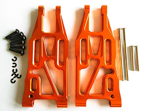 CrazyRacer Aluminum Front Suspension Arm Orange for HPI 1/10 Bullet MT/ST 3.0 Flux 101213 Upgrade Parts