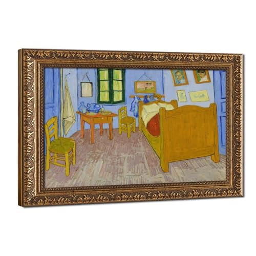 Chambre à Arles de Van Gogh toile de décoration murale pour bureau zen