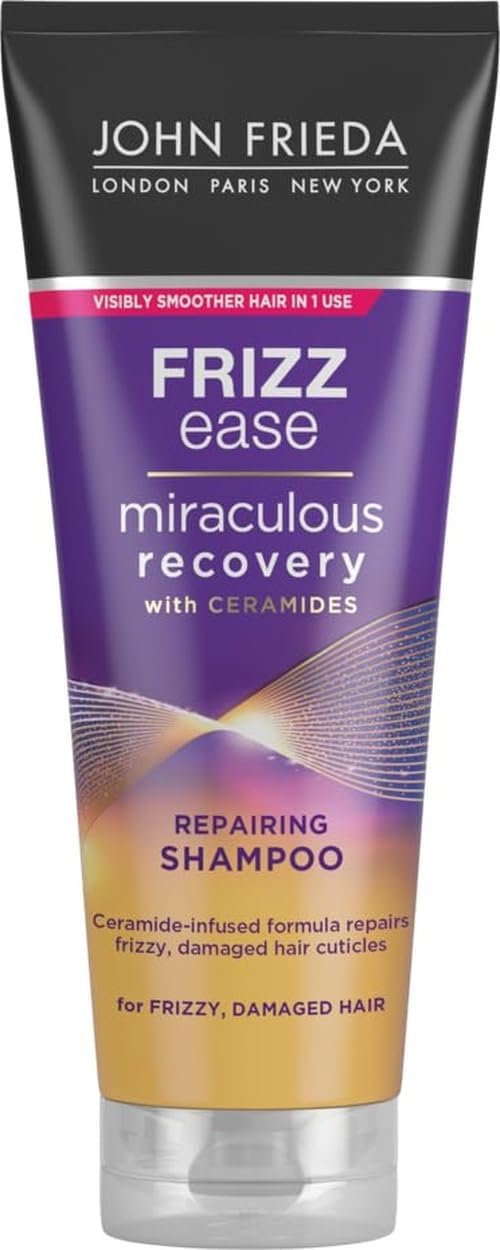 John Frieda,250 ml (Pack of 1) Frizz Ease Miraculous Recovery Shampoo, 250ml