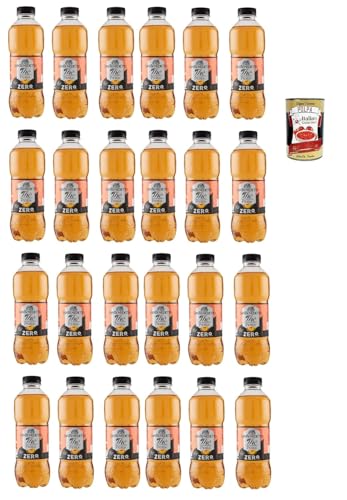 Thé glacé San Benedetto pêche zéro sucre pack 24x500ml boisson rafraîchissante polpa tomate 400g