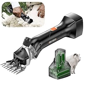 joyvio Professionele schapenscharen 800W, elektrische tondeuses voor geiten, alpaca, lama’s, paarden, runderen, grote…