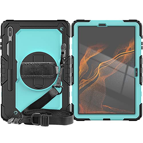 Coque Samsung Galaxy Tab S8 Plus antichoc pour éviter les fissures d'écran 12,5"