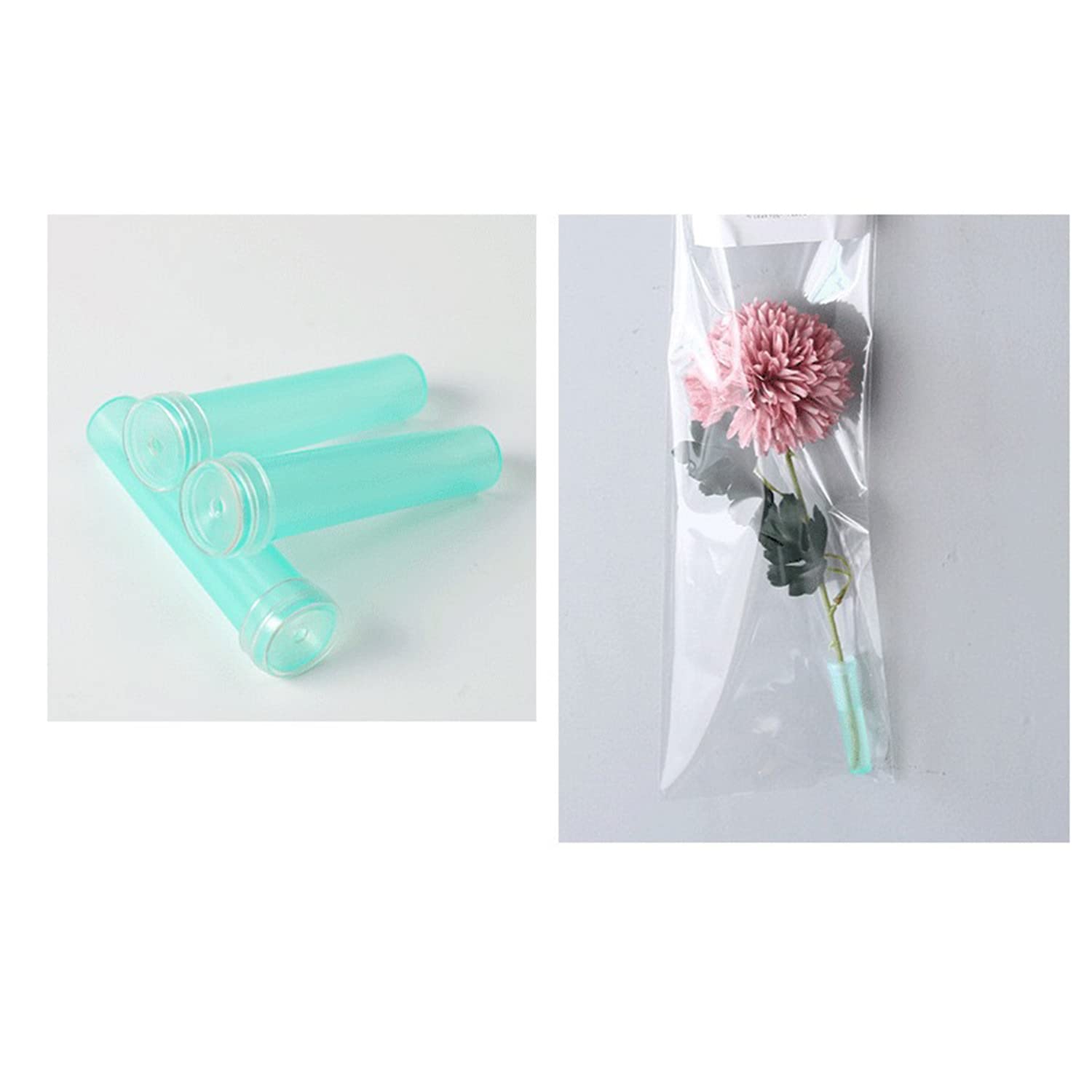 20 Pcs Fiale Portafiori Tubo Di Acqua Floreale Decorazione Della