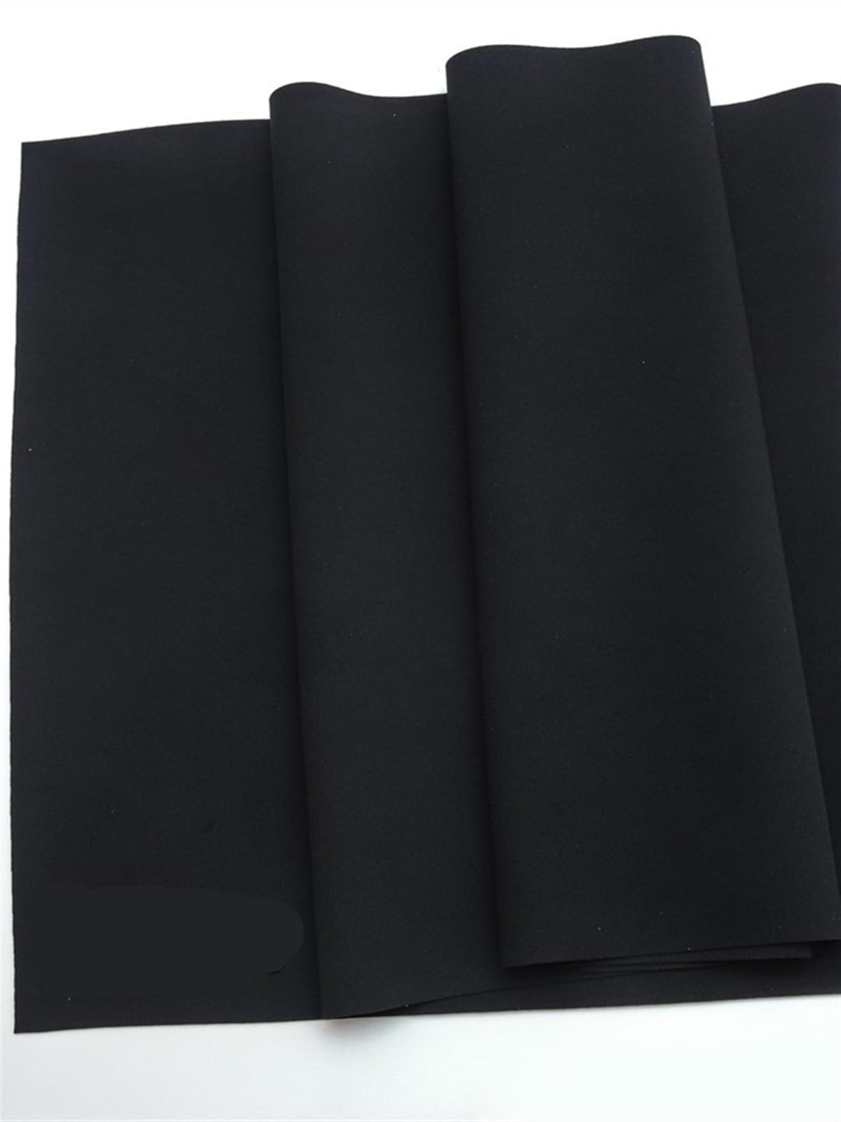 Neoprene Waterproof Fabric 2mm Neoprene Sewing Stretch Polyester Waterproof Windproof Backpack Sports Protective Gear(45cm x 30cm)