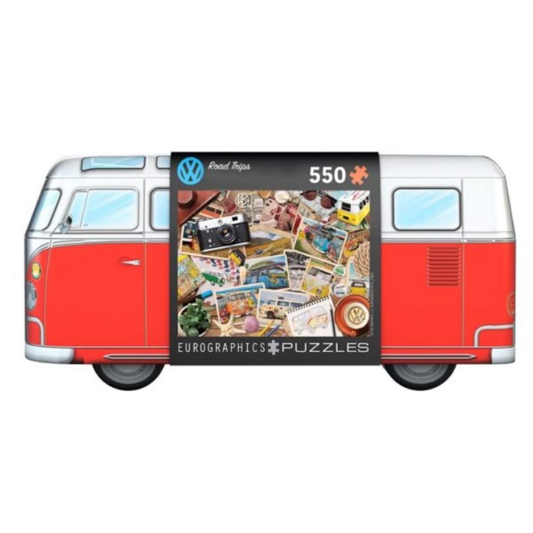 Amazon.com: EuroGraphics VW Road Trips 550-Piece Puzzle in