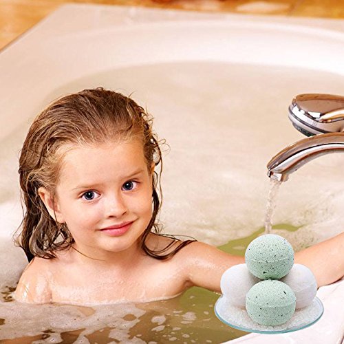 HAZOULEN DIY 18 Psc Metal Bath Bomb Molds, 3 Sizes, 9 Set