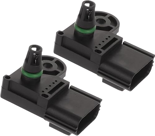 SCITOO Sensor de presión absoluta del colector AS199, 2 piezas, apto para Ford Escape 2006-2012 apto para Ford Escape 2003-2008 apto para Ford Focus