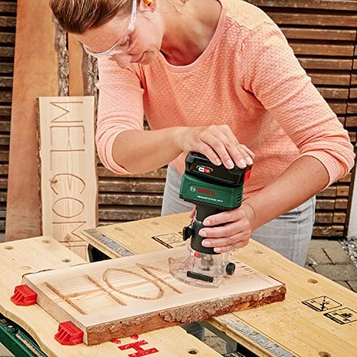 Bild 5 - Bosch Akku-Kantenfräse AdvancedTrimRouter 18V-8 (ohne Akku, 18 Volt System, Bürstenloser Motor, zusätzliches Zubehör, im Karton) – Amazon Edition