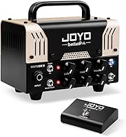 Vista 11 de JOYO Bass Mini Amp Head 50 W Preamplificador híbrido tubo amplificador de potencia cabeza con 3 bandas EQ y Bluetooth