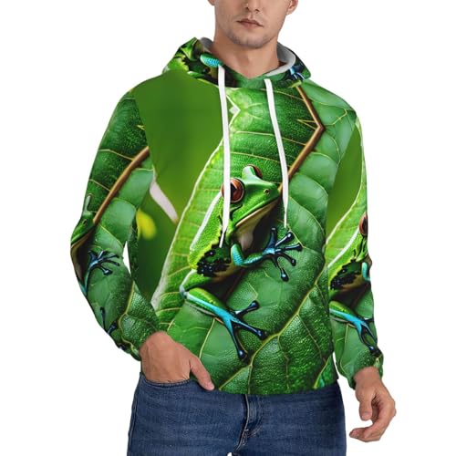 Sweat à capuche feuilles de grenouille pour remplacer vos pulls inconfortables