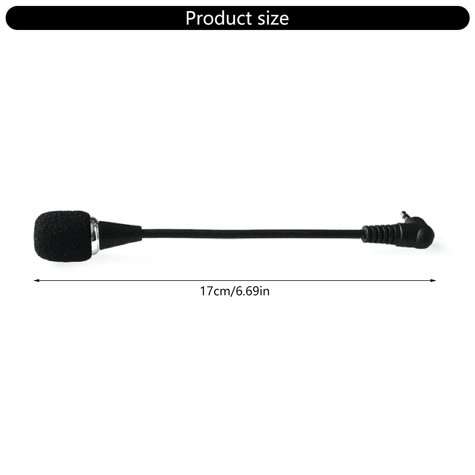 Microphone Externe Portable 3,5 mm Plug and Play