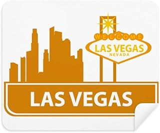 Welcome to Las Vegas Nevada America Cleaning Cloth Screen Cleaner 2pcs Suede Fabric