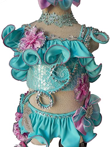 Image of Jenniferwu Two-Pieces Girls Swimsuit Beauty Toddler Swimwear Pageant Bikini Set